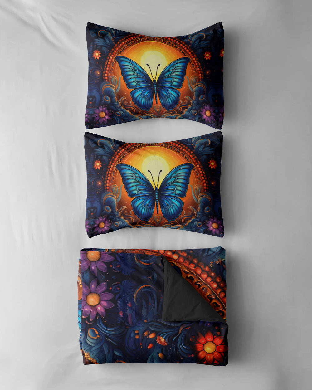 BUTTERFLY AND MOON BEDDING SET - TYTD2108233