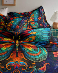 BUTTERFLY MANDALA BEDDING SET - TYTD2108234