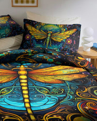 DRAGONFLY MANDALA BEDDING SET - TYTD2108235