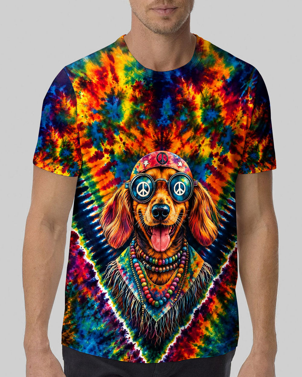 DACHSHUND DAD COOLER DOG ALL OVER PRINT - TLHG2705261 – Groovy Hippie