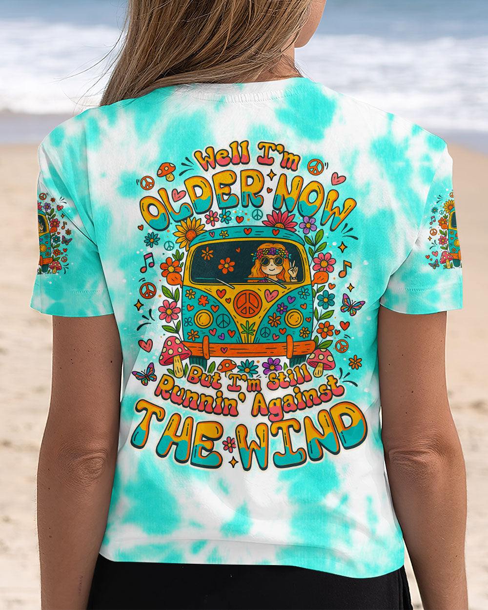 RUNNING AGAINST THE WIND BUS TIE DYE ALL OVER PRINT - TLNO2107253