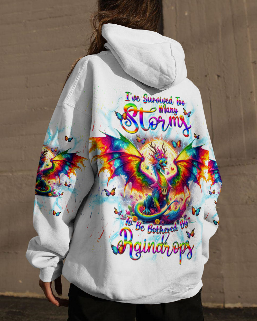 I'VE SURVIVED TOO MANY STORMS DRAGON ALL OVER PRINT - TLNT2205242