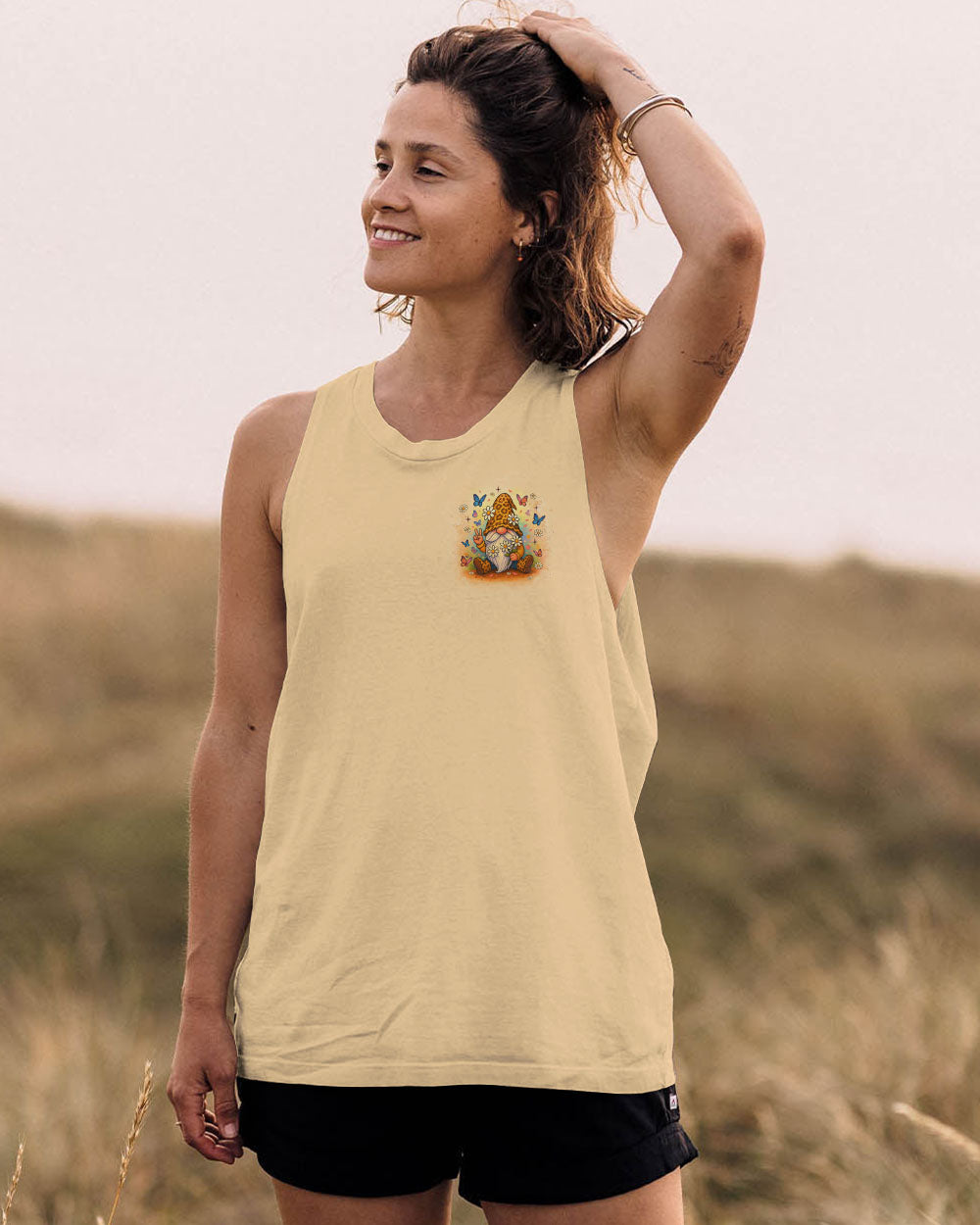 BE YOU THE WORLD WILL ADJUST GNOME LEOPARD ALL OVER PRINT - TLNZ0506252