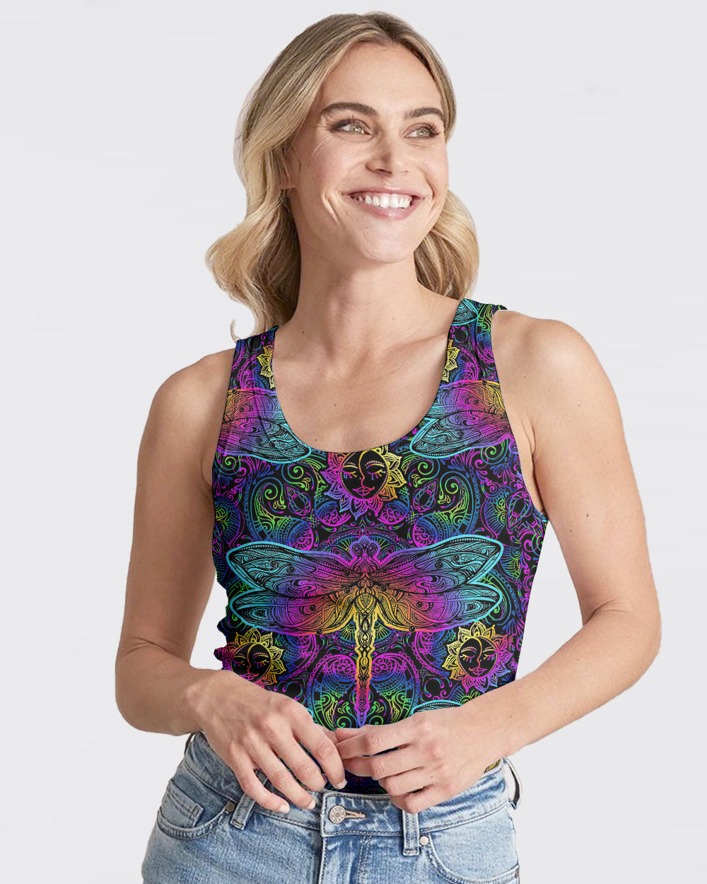 SPIRIT OF A FAIRY DRAGONFLY MANDALA ALL OVER PRINT - TLTW0111233