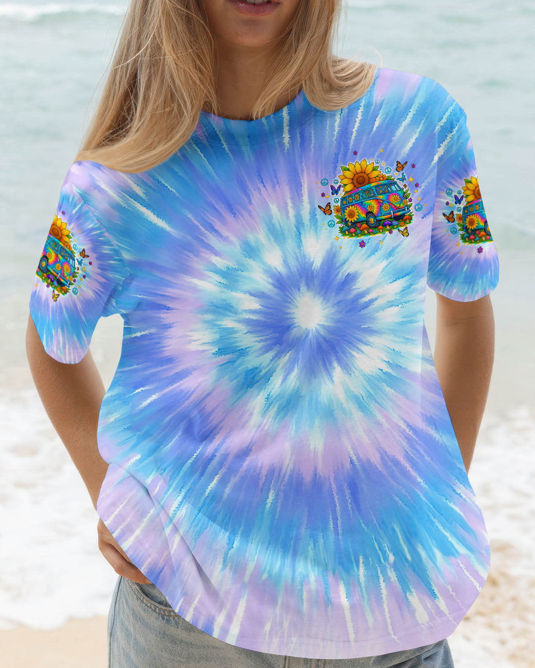 I PREFER TIE DYE AND CHAOS BUS ALL OVER PRINT - TLTW0307253