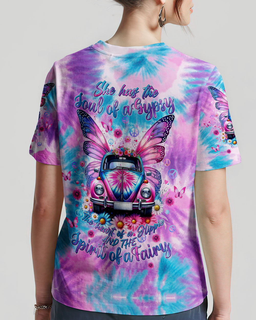 SPIRIT OF FAIRY CAR WINGS ALL OVER PRINT - TLTW1812232