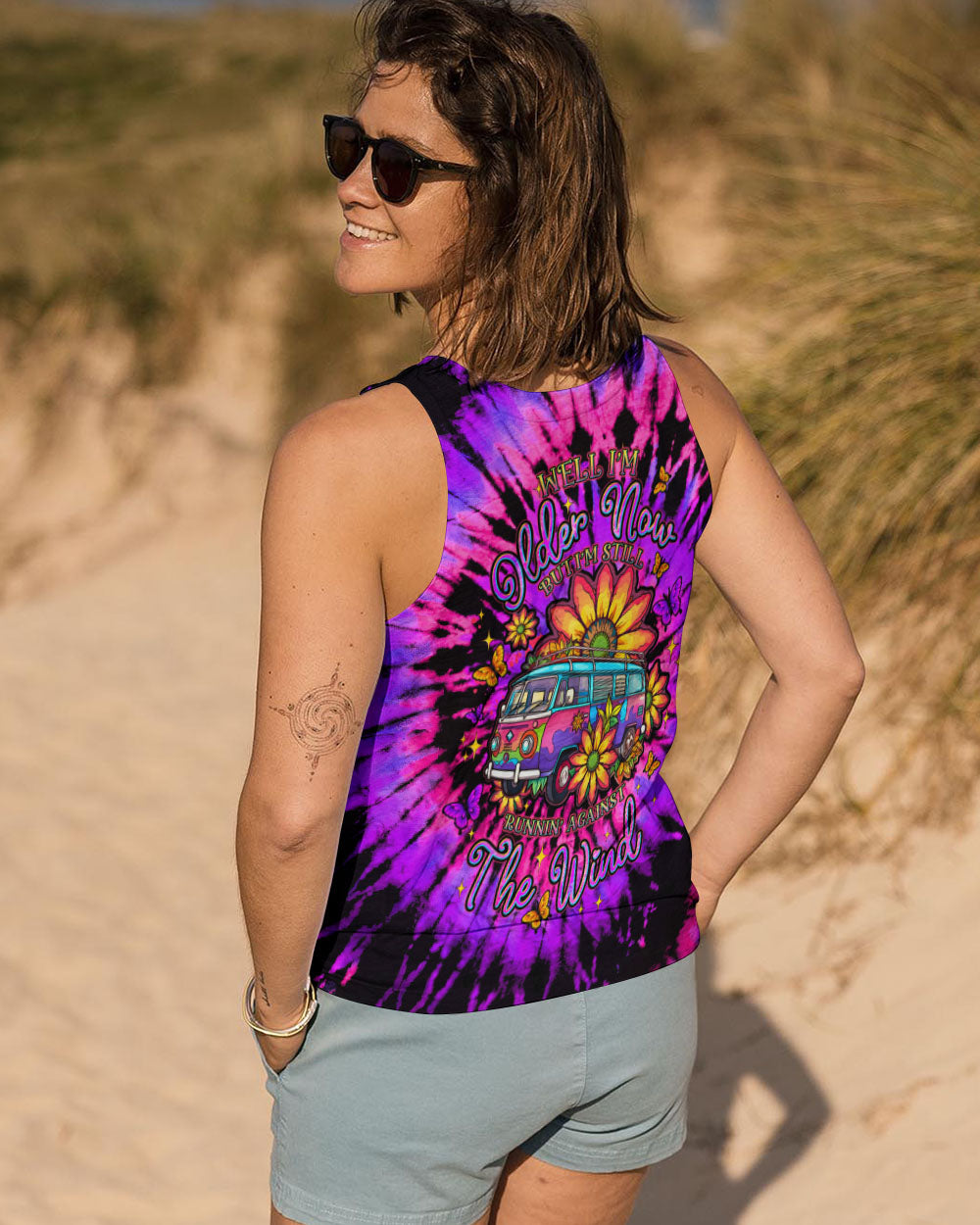 RUNNING AGAINST THE WIND TIE DYE ALL OVER PRINT - TLTW2709243