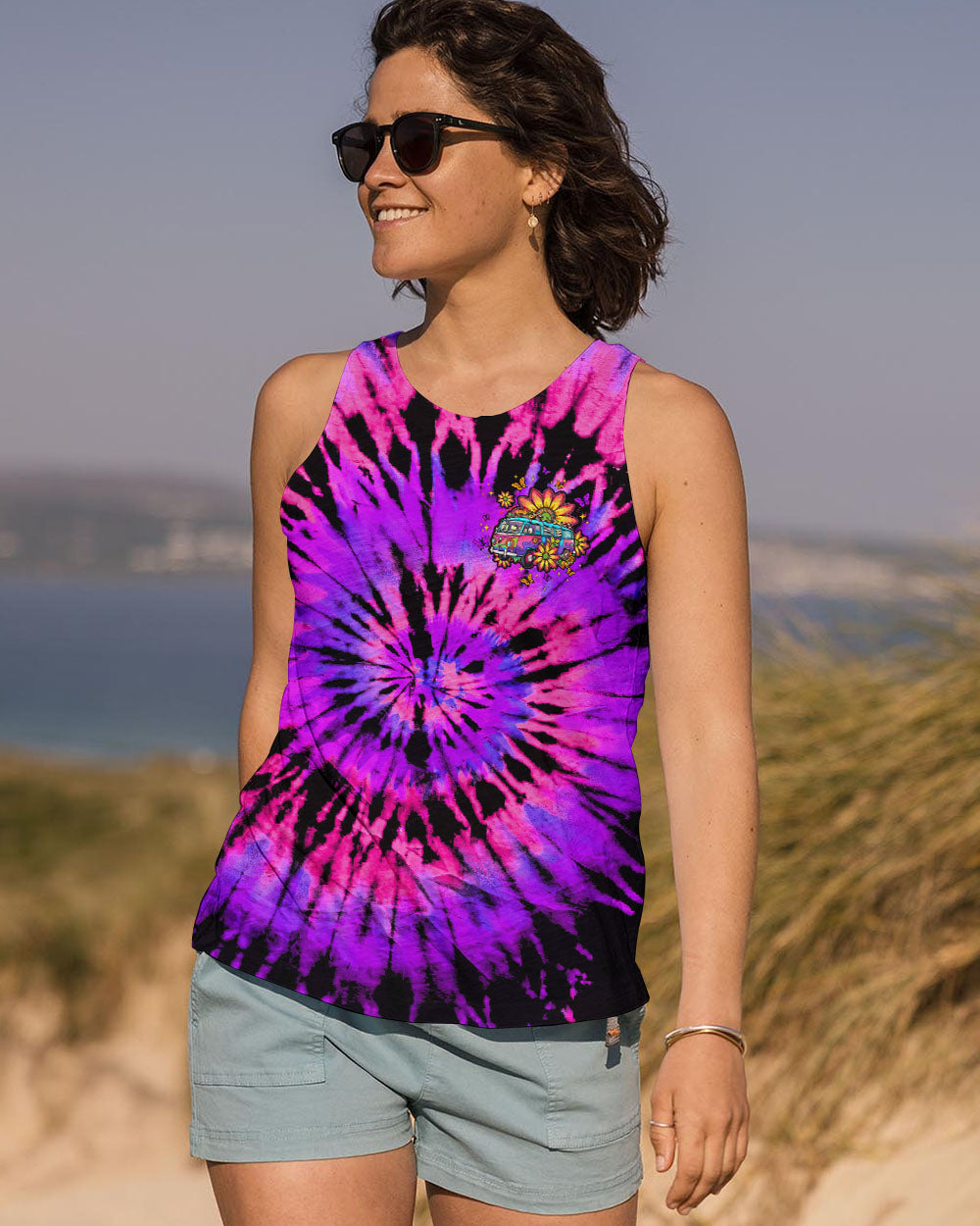 RUNNING AGAINST THE WIND TIE DYE ALL OVER PRINT - TLTW2709243