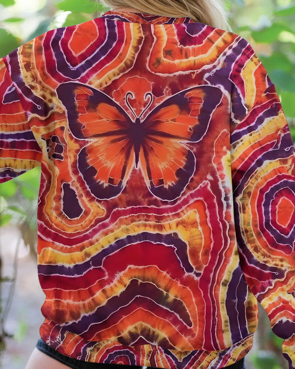 BUTTERFLY TIE DYE ALL OVER PRINT - TYPQ0212251