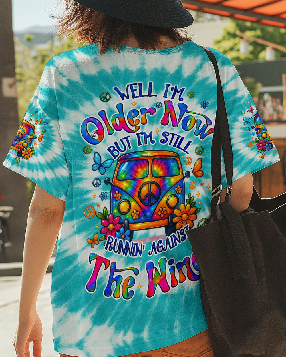 RUNNING AGAINST THE WIND TIE DYE ALL OVER PRINT - TYQY2404251