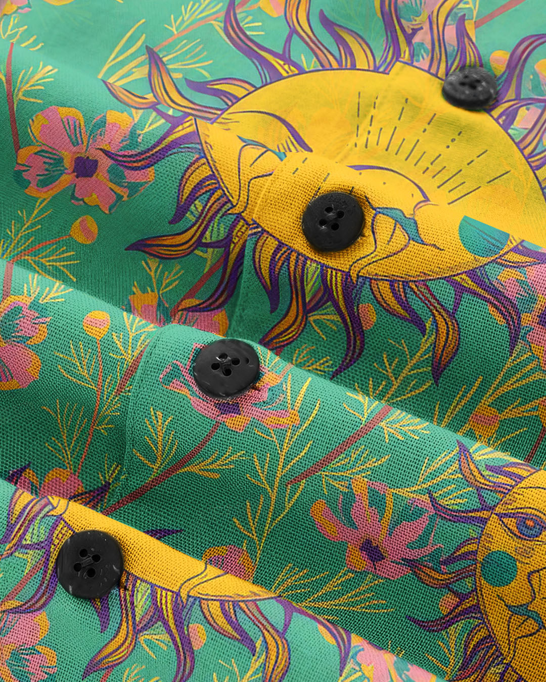 THE SUN HAWAIIAN SHIRT - TYTD0404243