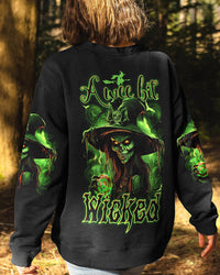 A WEE BIT WICKED HALLOWEEN ALL OVER PRINT - TYTD0708231