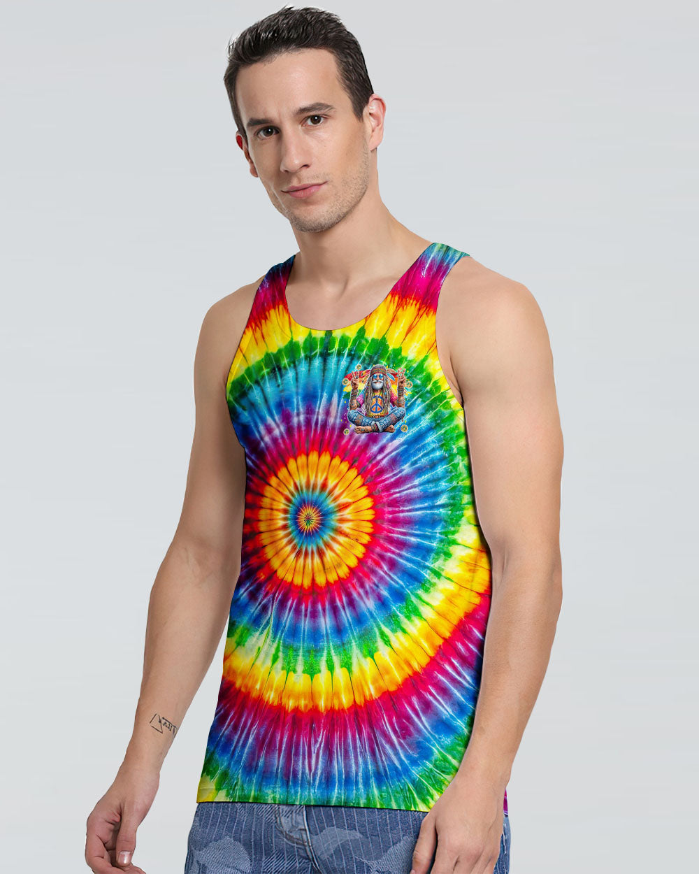 OLD HIPPIES TIE DYE ALL OVER PRINT - TYTM0403254