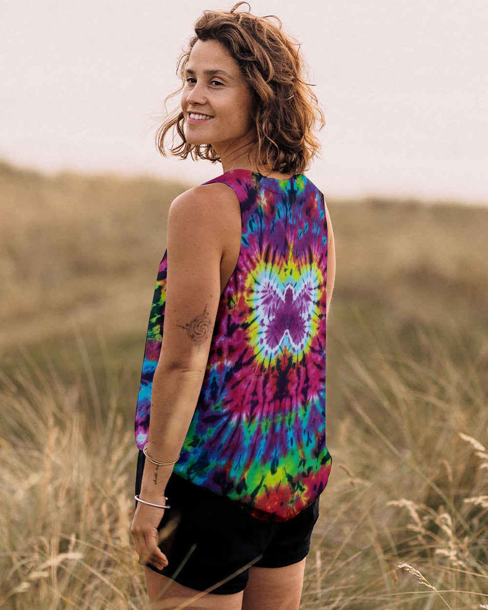 BUTTERFLY TIE DYE ALL OVER PRINT - YHHG0112252