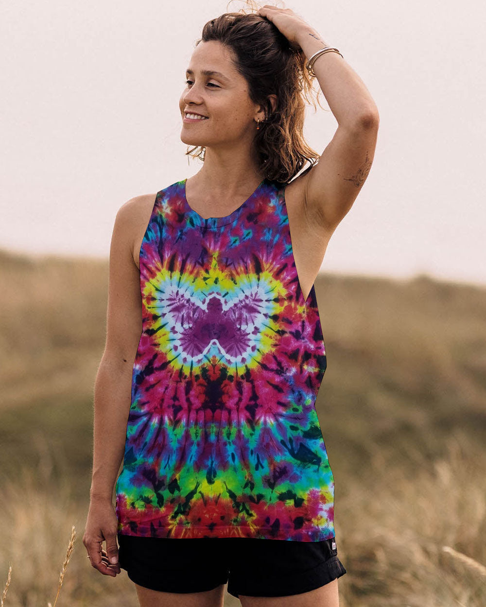 BUTTERFLY TIE DYE ALL OVER PRINT - YHHG0112252