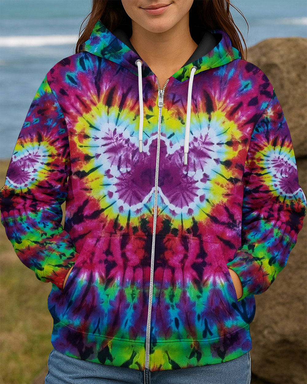 BUTTERFLY TIE DYE ALL OVER PRINT - YHHG0112252