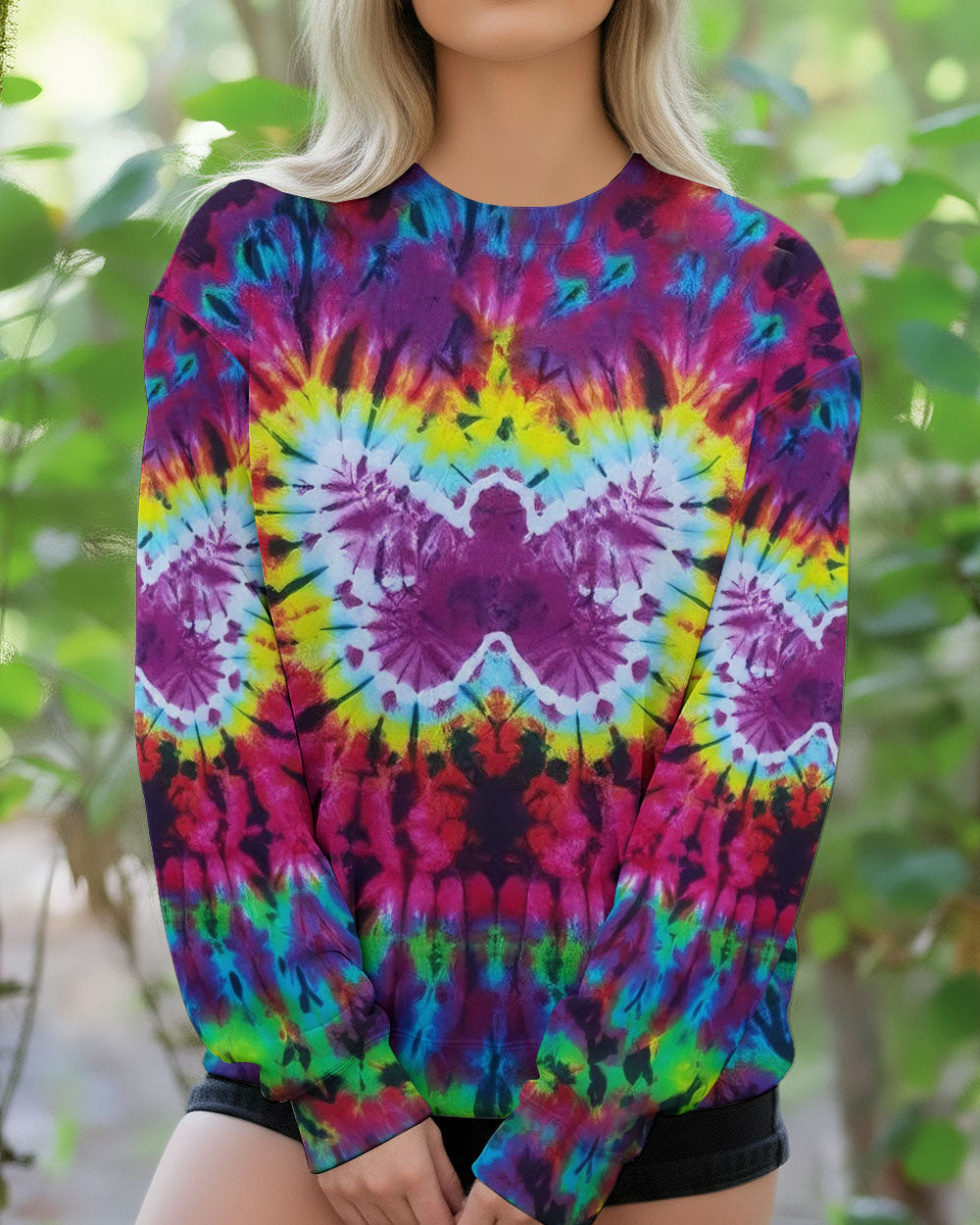 BUTTERFLY TIE DYE ALL OVER PRINT - YHHG0112252