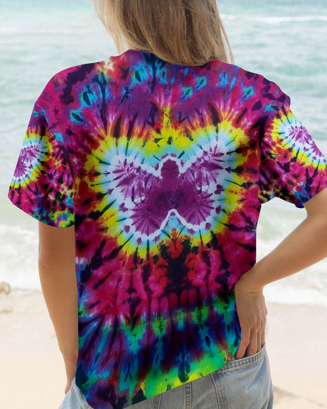 BUTTERFLY TIE DYE ALL OVER PRINT - YHHG0112252