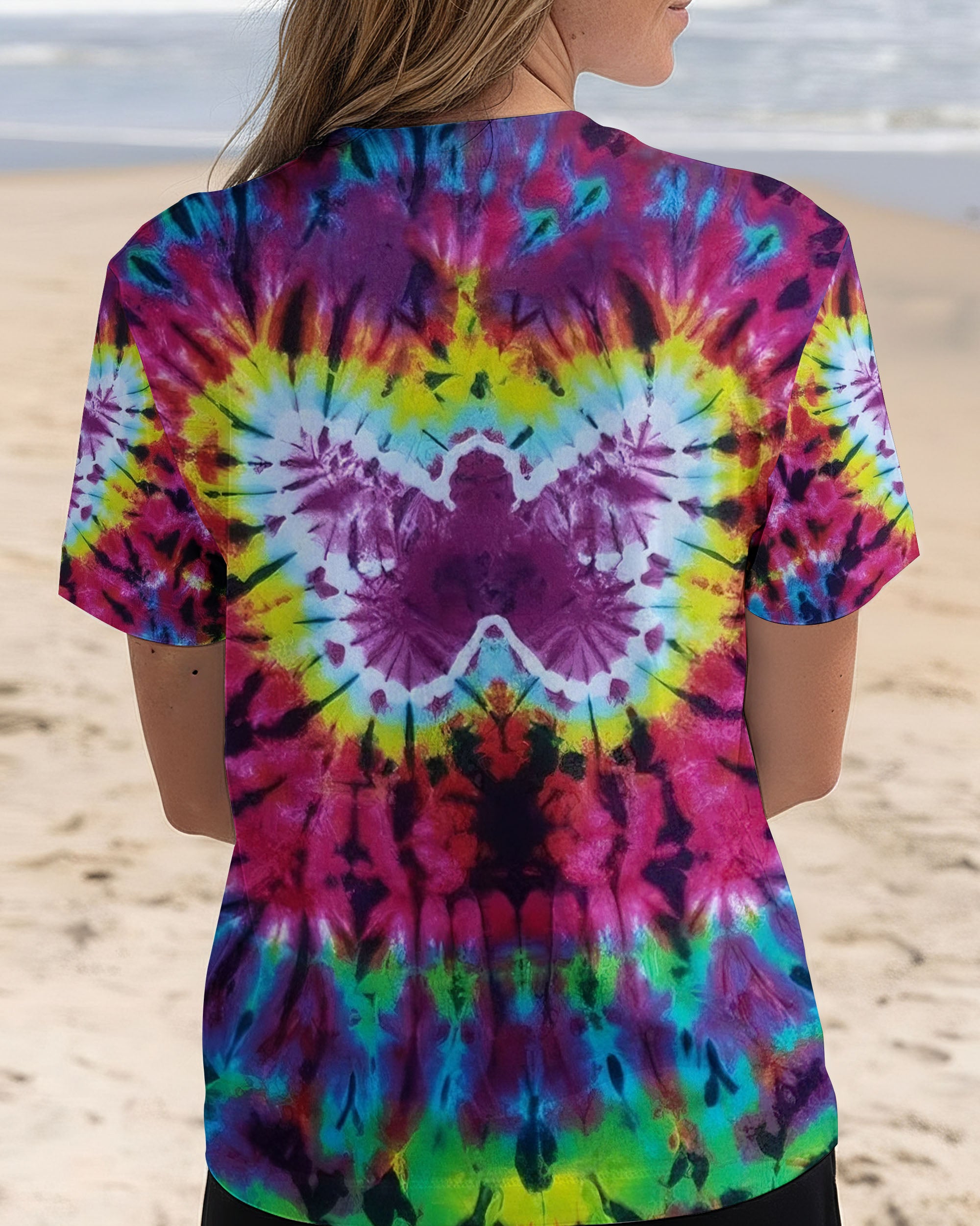 BUTTERFLY TIE DYE ALL OVER PRINT - YHHG0112252