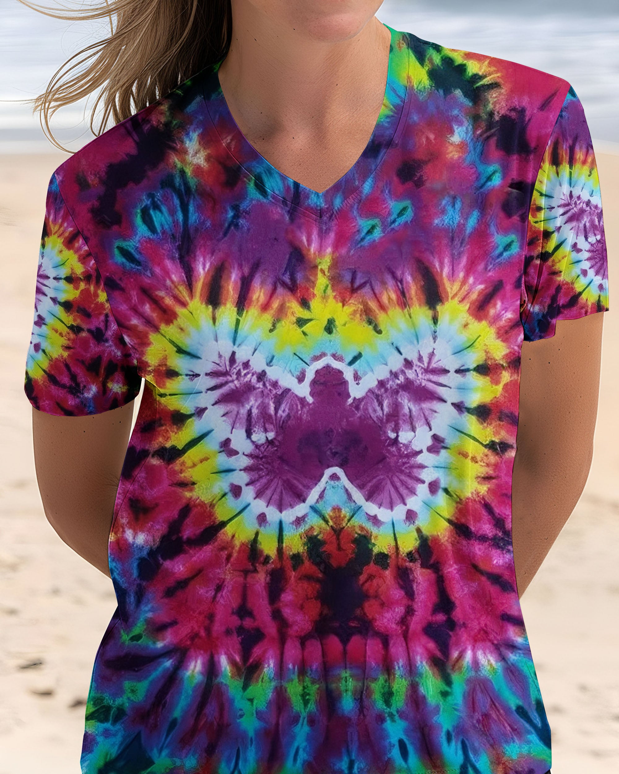 BUTTERFLY TIE DYE ALL OVER PRINT - YHHG0112252