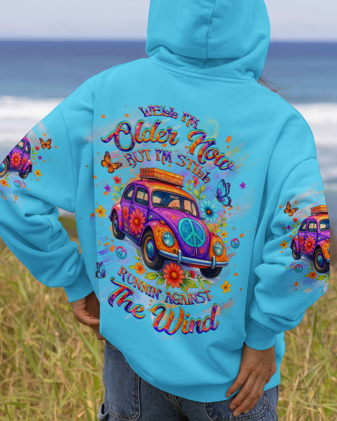 RUNNING AGAINST THE WIND CAR ALL OVER PRINT - YHHG2508252