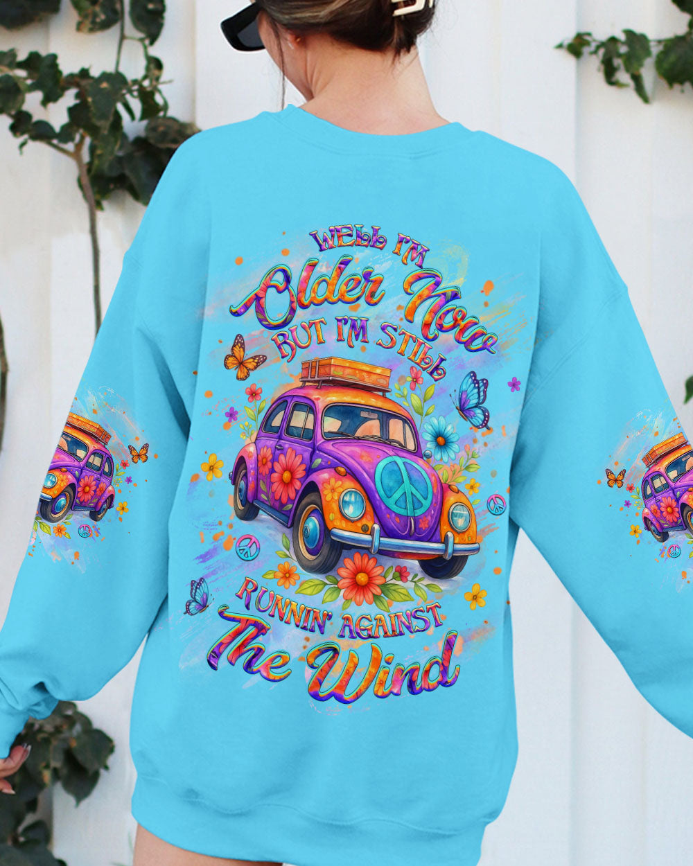 RUNNING AGAINST THE WIND CAR ALL OVER PRINT - YHHG2508252