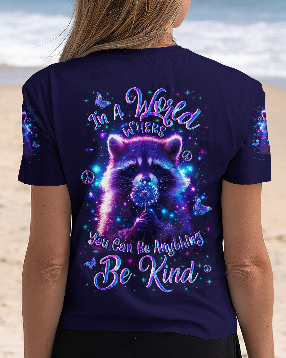 IN A WORLD WHERE YOU CAN BE ANYTHING BE KIND ALL OVER PRINT - YHLN3010251