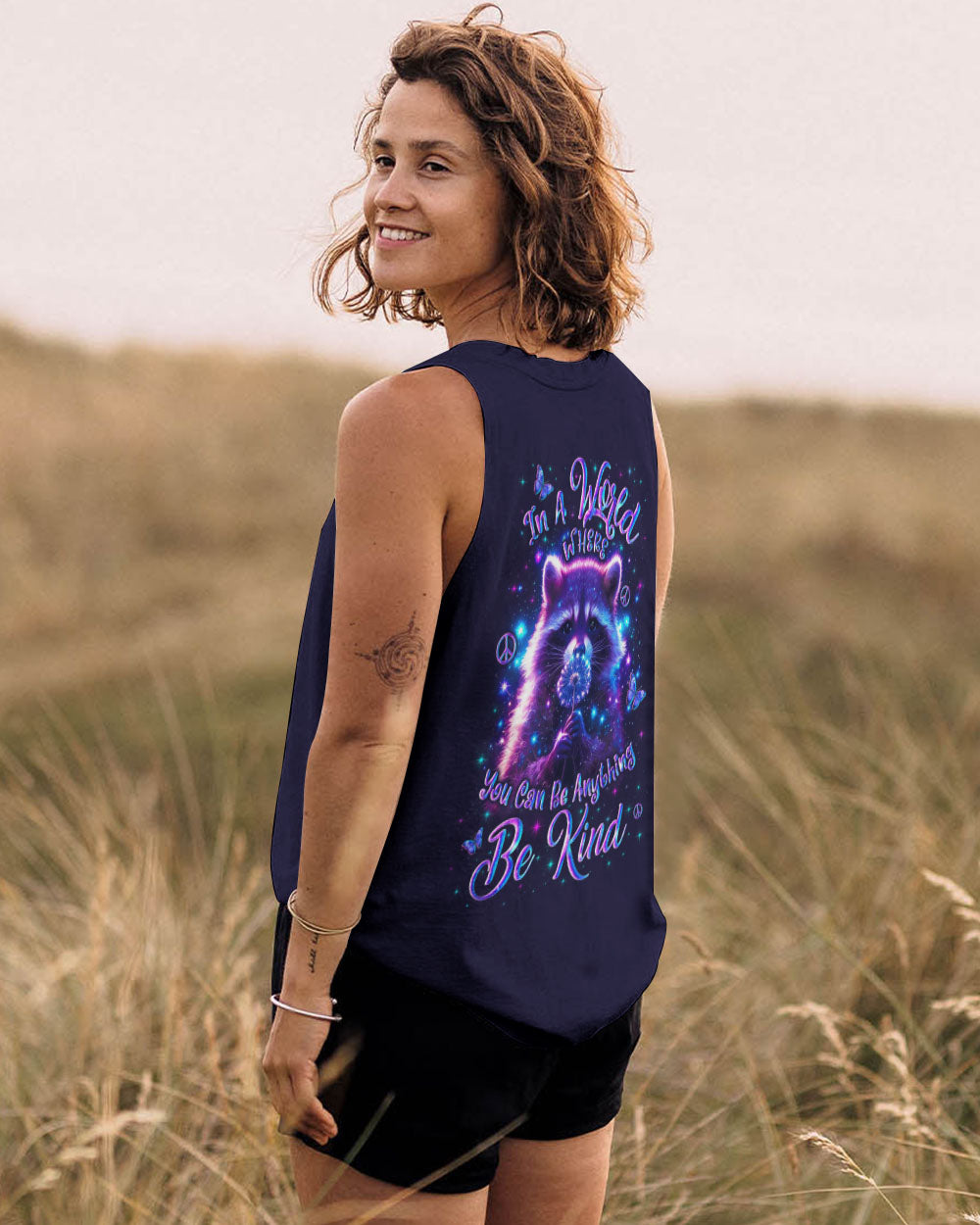 IN A WORLD WHERE YOU CAN BE ANYTHING BE KIND ALL OVER PRINT - YHLN3010251