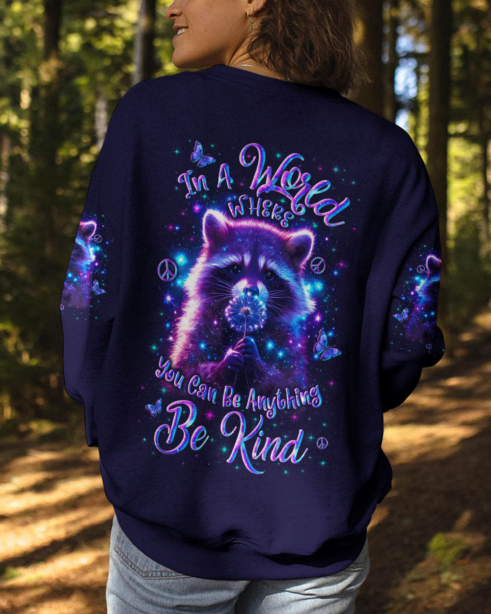 IN A WORLD WHERE YOU CAN BE ANYTHING BE KIND ALL OVER PRINT - YHLN3010251