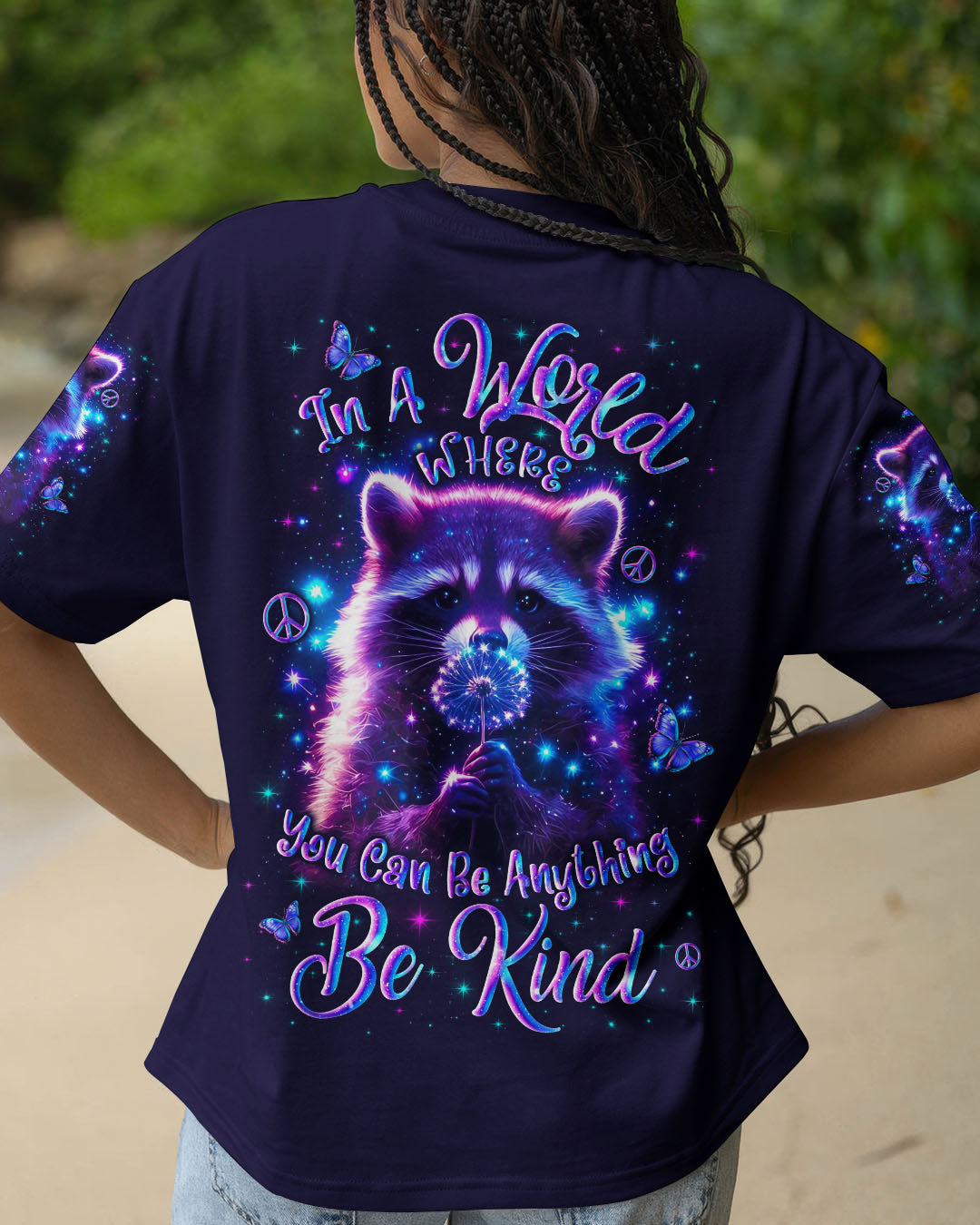 IN A WORLD WHERE YOU CAN BE ANYTHING BE KIND ALL OVER PRINT - YHLN3010251