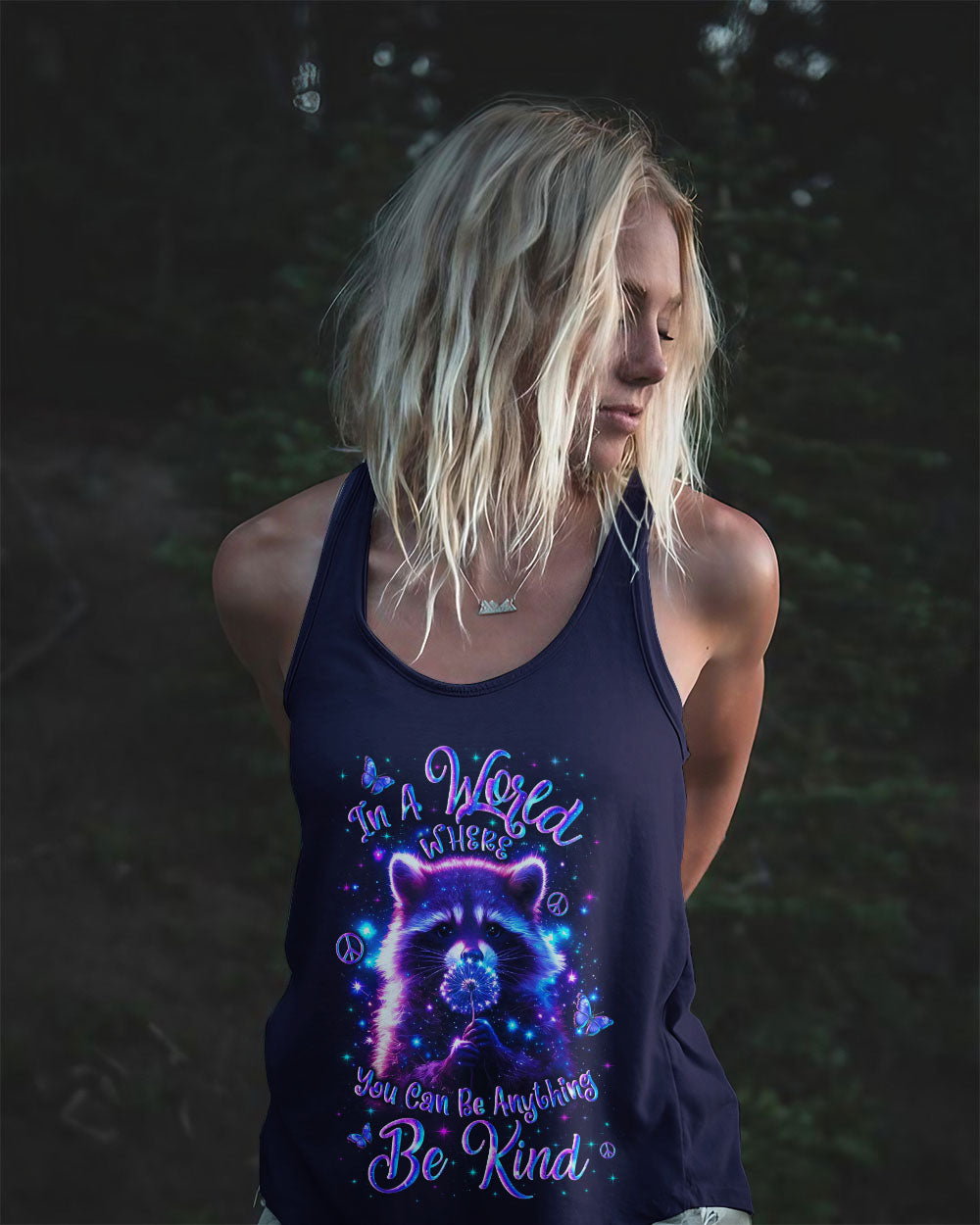 IN A WORLD WHERE YOU CAN BE ANYTHING BE KIND ALL OVER PRINT - YHLN3010251