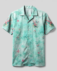 JUST BREATHE BUTTERFLY CAMP SHIRT - YHLT0907247