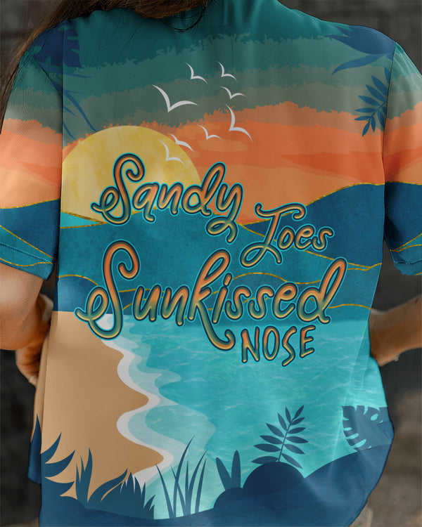 SANDY TOES SUNKISSED NOSE HAWAIIAN SHIRT - YHLN2305232