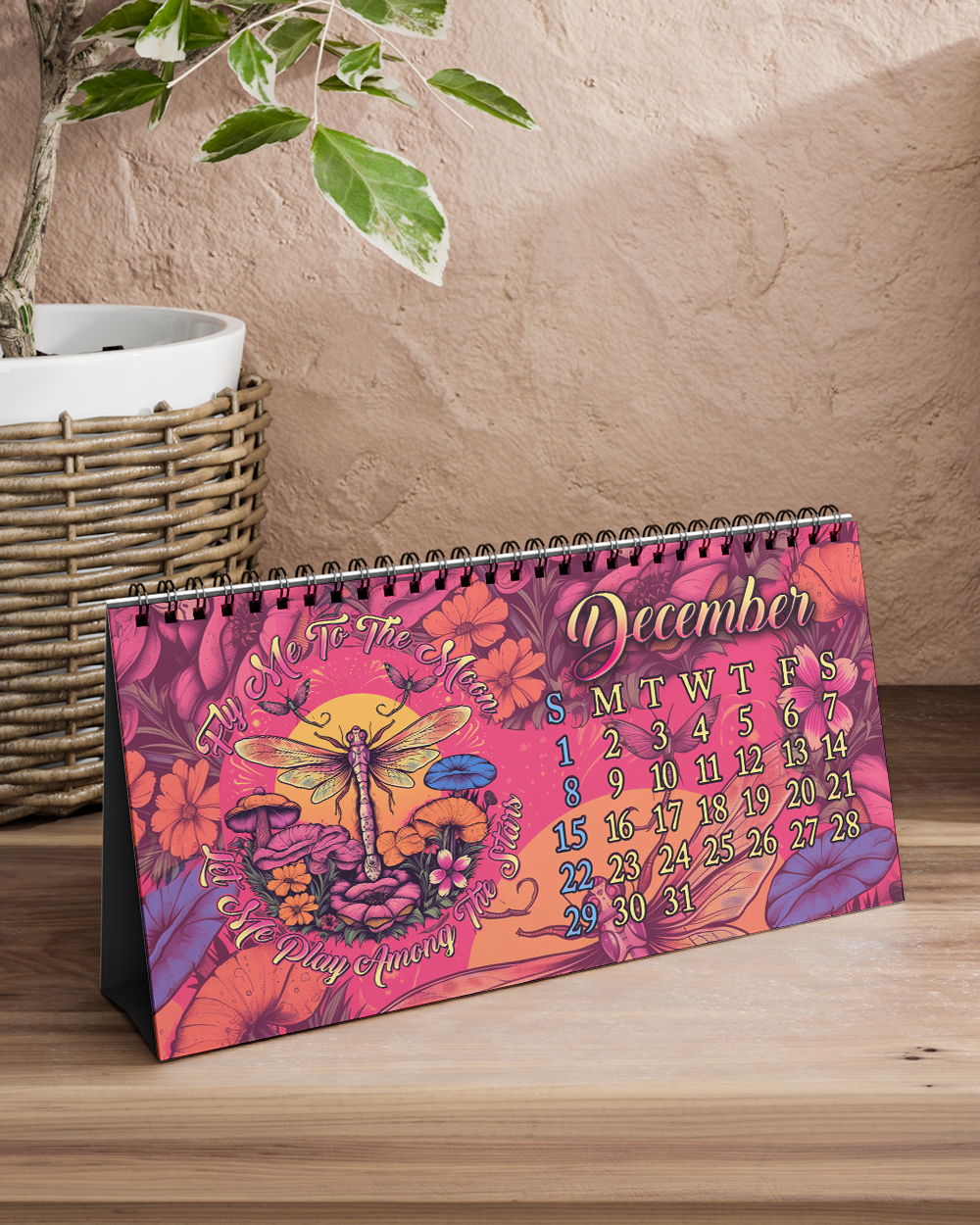 HIPPIE SPIRIT 2024 DESK CALENDAR - YHDU2311234