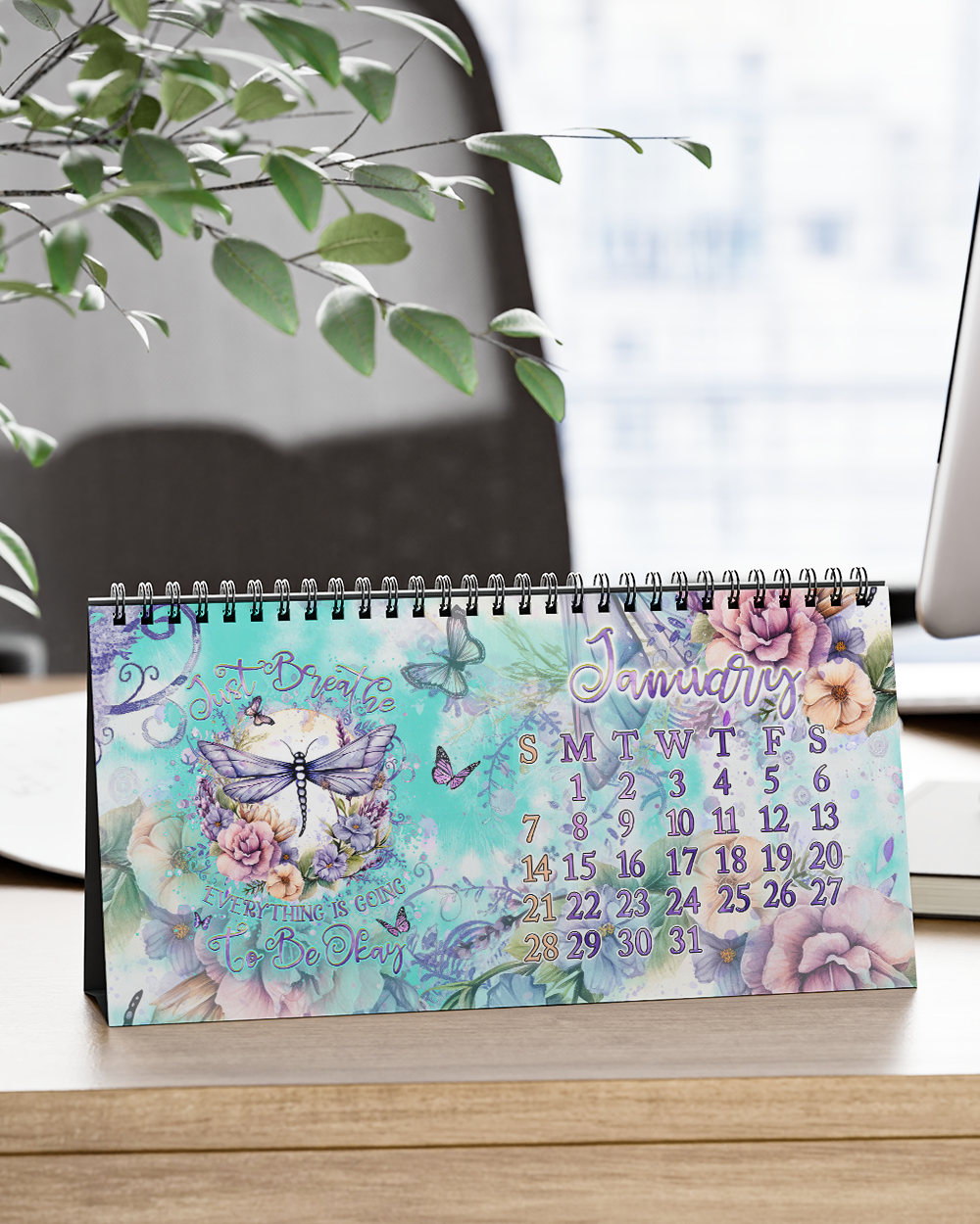 HIPPIE SPIRIT 2024 DESK CALENDAR - YHDU2311234