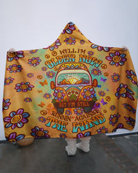 RUNNING AGAINST THE WIND SHERPA BLANKET HOODIE - TLNO1411241