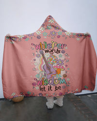 WHISPER WORDS OF WISDOM LET IT BE BLANKET HOODIE - TYTM1311242