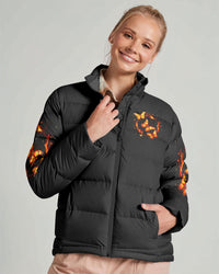 JUST BREATHE BUTTERFLY PUFFER JACKET - TYQY1311244