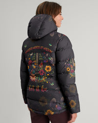 WHISPER WORDS OF WISDOM GUITAR HIPPIE PUFFER JACKET - YHHG1311247