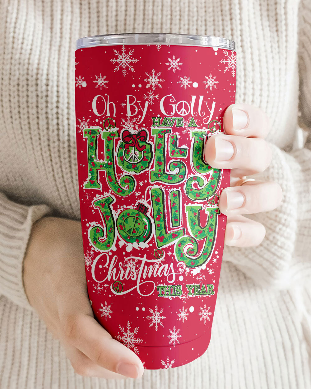 OH BY GOLLY CHRISTMAS TUMBLER - TY2710233