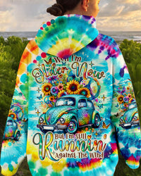 RUNNING AGAINST THE WIND TIE DYE LEOPARD ALL OVER PRINT - TLNO2601241