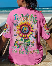 JUST BREATHE SUNFLOWER ALL OVER PRINT - TLNO0211232