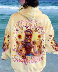 BE A SUNFLOWER ALL OVER PRINT - TLNO0812231