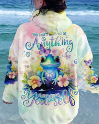 YOU DON'T HAVE TO BE ANYTHING FROG ALL OVER PRINT - TLNO0612231
