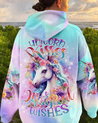 UNICORN KISSES MAGICAL WISHES ALL OVER PRINT - TLNO2501241