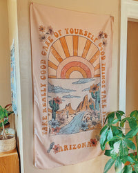 TAKE REALLY GOOD CARE OF YOURSELF TAPESTRY - TLNO1307232