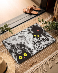 HI BYE FUNNY CAT SWIRL DOORMAT - TLNO1601261