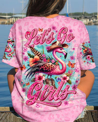 LET'S GO GIRLS FLAMINGO LEOPARD ALL OVER PRINT - TLNO2105242