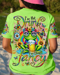 I'M JUST FANCY FROG ALL OVER PRINT - TLNO1607242