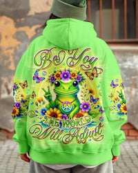 BE YOU THE WORLD WILL ADJUST FROG  ALL OVER PRINT  - TLNO0403253